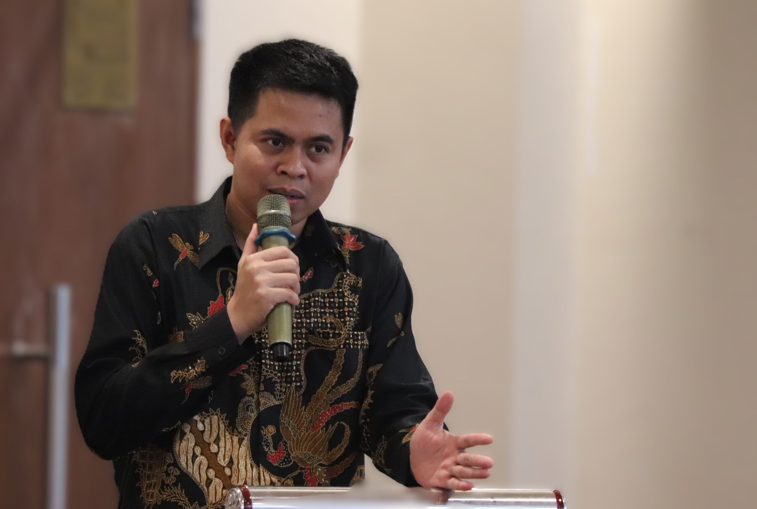 Ketua Jati Centre Ruslan Husen
